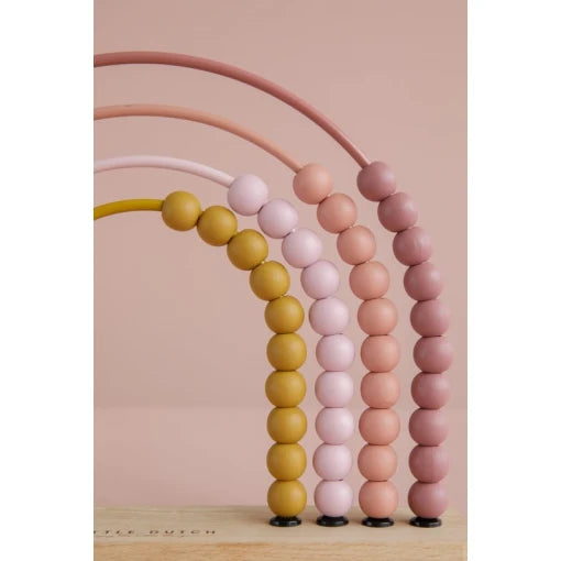Rainbow Abacus Pink