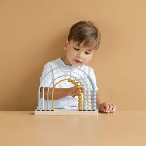 Rainbow Abacus blue