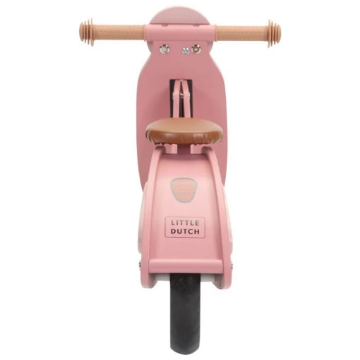 Scooter hout Pink