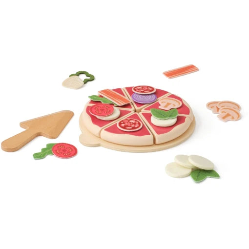 KID’S HUB wooden pizza set