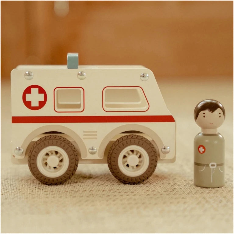 Wooden ambulance