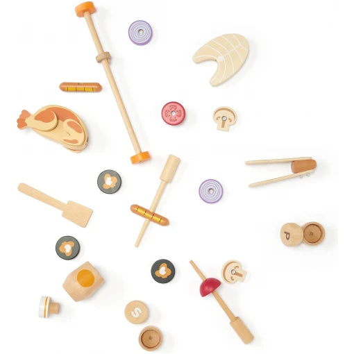 Table grill play set