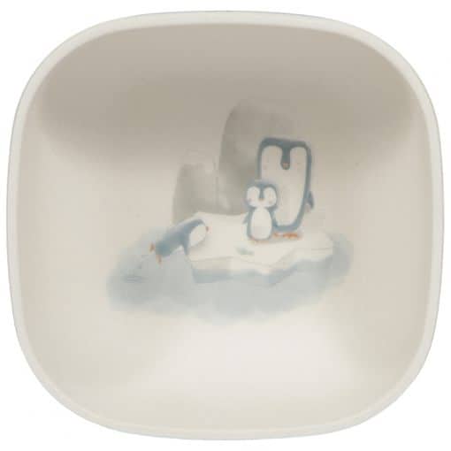 Bamboo kids tableware set blue