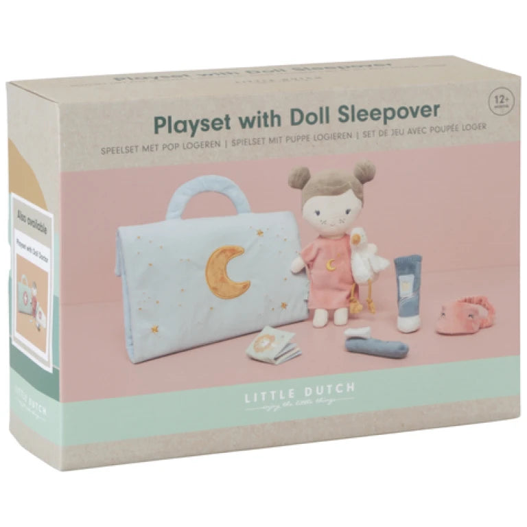 Rosa doll sleepover playset