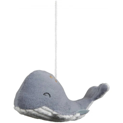 Wooden music mobile Ocean Blue