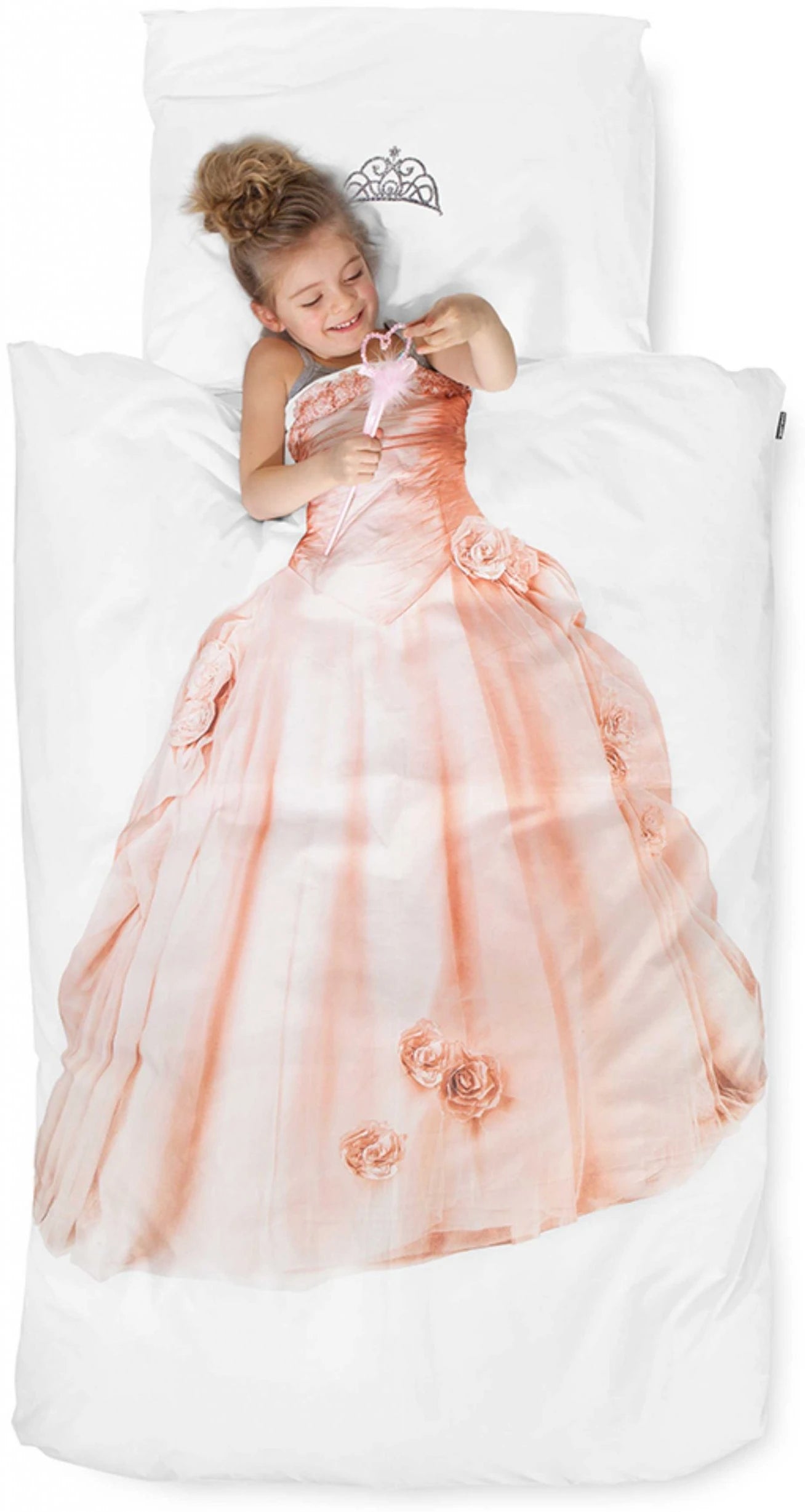 Princess (Pink) – Organic Bed Linen Set (Double)