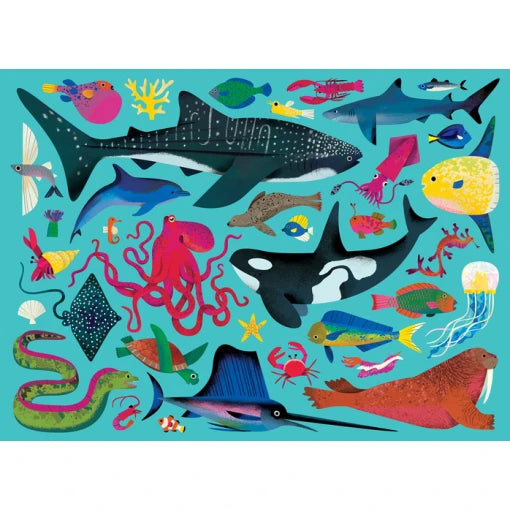 Sea animals 500-piece puzzle