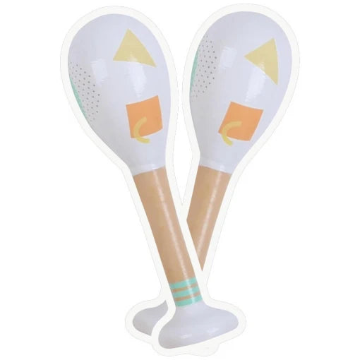 Wooden set of Maracas