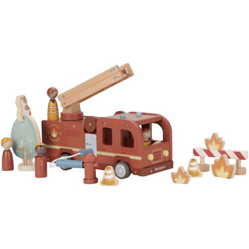 Wooden fire truck