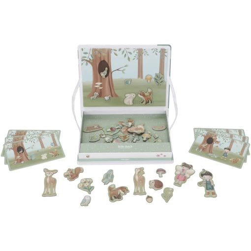 Magnetic play board – Multicolored – Forest Friends