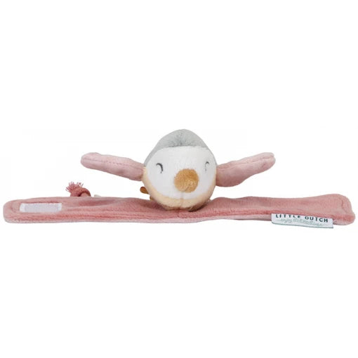 Rattle Bracelet Flowers & Butterflies