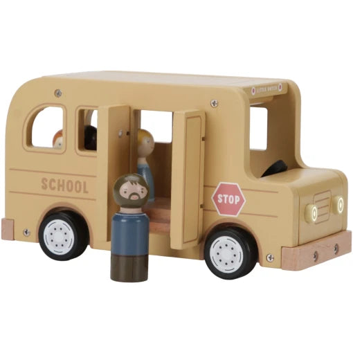 School Bus with Figures