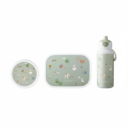 Lunch set Little farm 3 piece