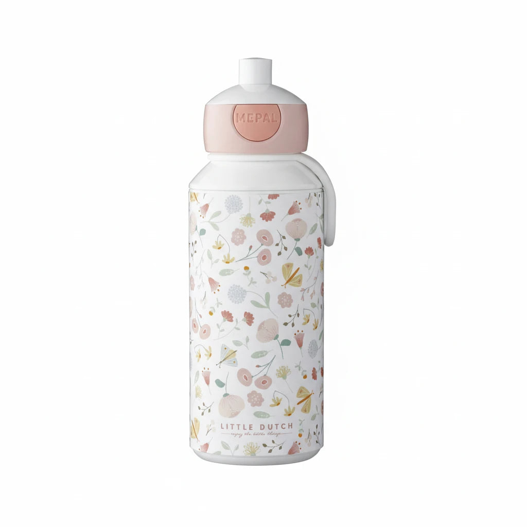 Drinking bottle pop-up Flowers & Butterflies