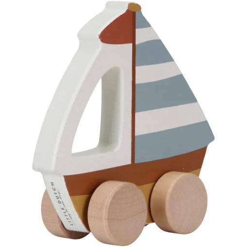 Wooden Sailboat Sailors Bay