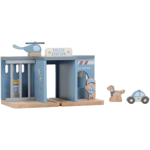 Wooden police station