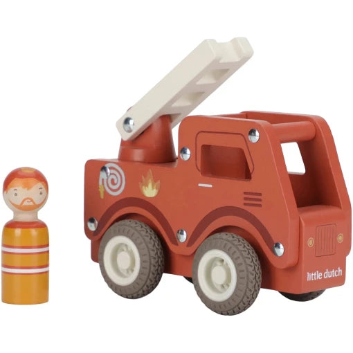 Wooden fire truck