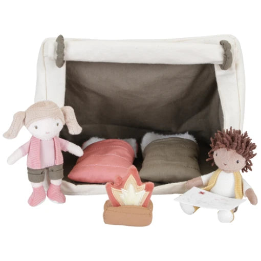 Jake and Anna doll camping playset