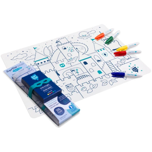 Castle Colouring silicone set