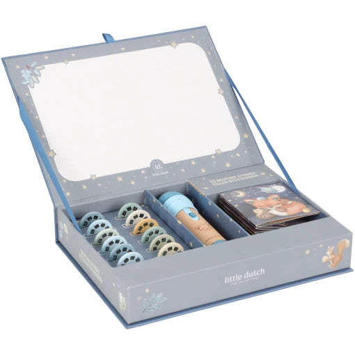 Stories Projector flashlight blue