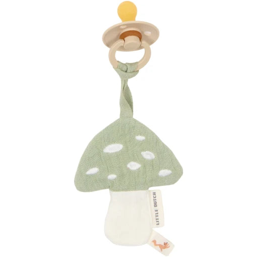 Pacifier Mushroom cloth
