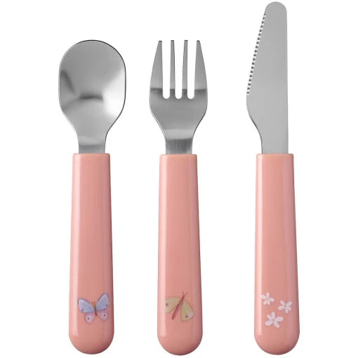 Cutlery set Flowers & Butterflies
