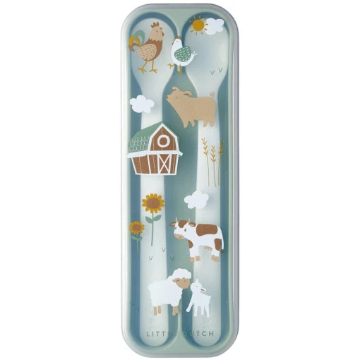 Feeding spoon set of 2 Little Farm