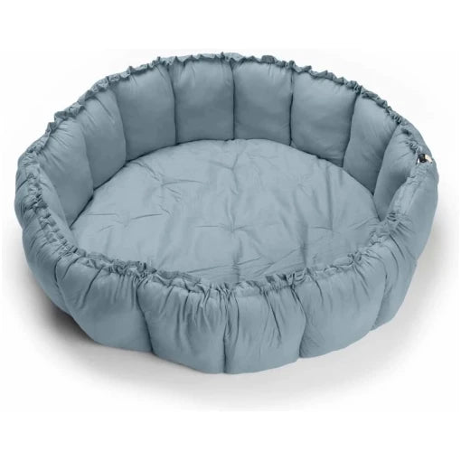 Bloom Dusty Blue Organic Babymat