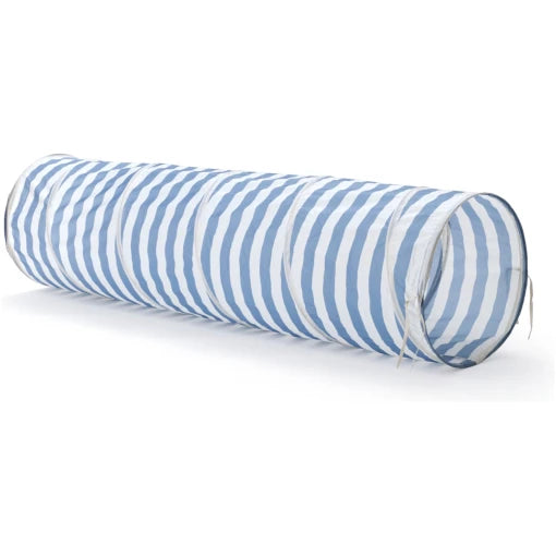 Play tunnel stripe blue