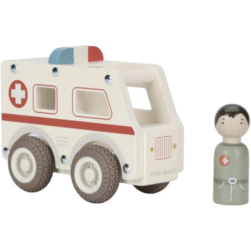 Wooden ambulance