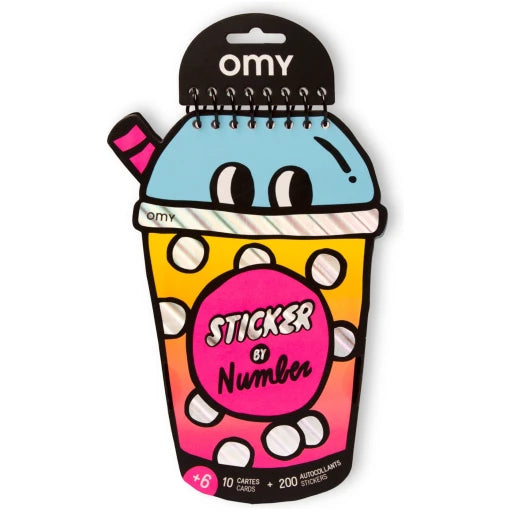 Bubble Tea Sticker Activity Book