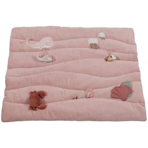 Playpen mat Ocean Pink