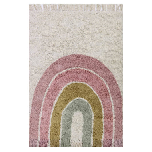 Rug Rainbow Pink 130 x 90 cm
