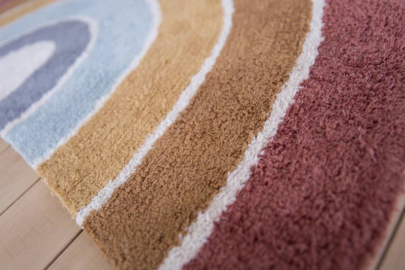 Rug Rainbow shape Pure & Nature 80x130cm