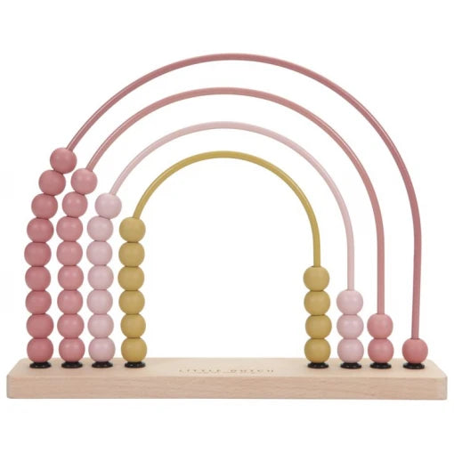 Rainbow Abacus Pink