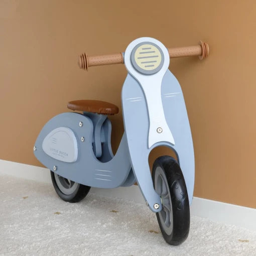 Scooter hout Blue
