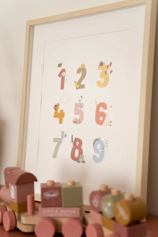 Poster A3 – Little Goose ABC – pink