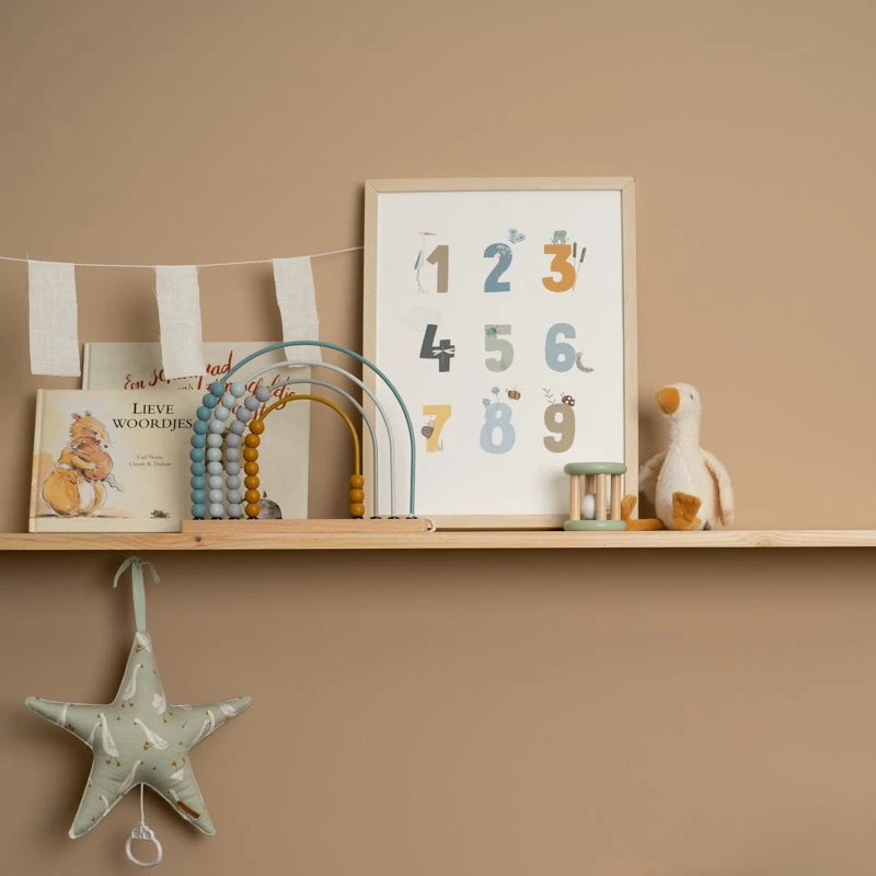 Poster A3 – Little Goose ABC – blue