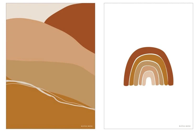 Poster A3 – Horizon – Rust