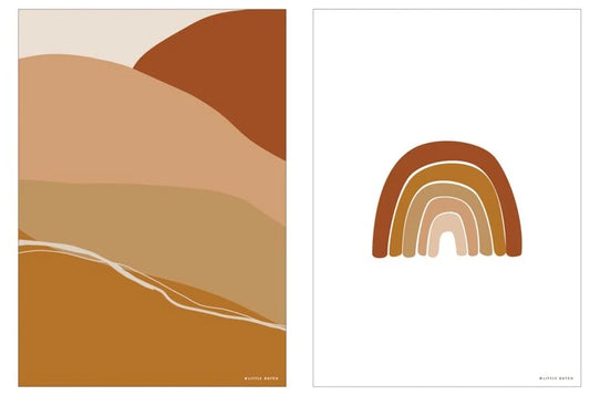 Poster A3 – Horizon – Rust