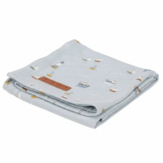 Swaddles 120 x 120 Sailors Bay Blue