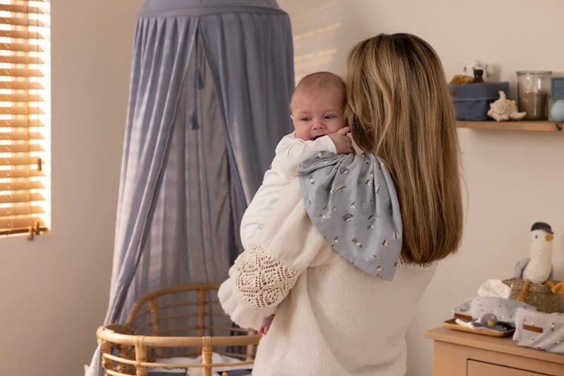 Swaddles 120 x 120 Sailors Bay Blue