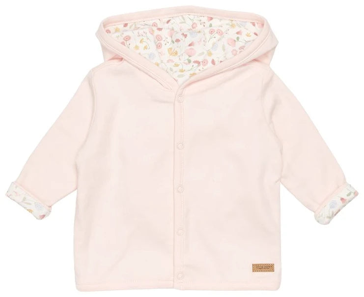 Reversible jacket Flowers & Butterflies/Pink 0-2 mths