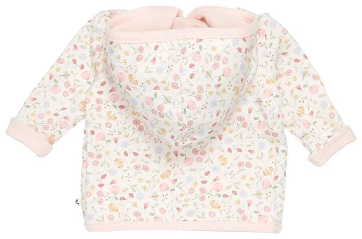 Reversible jacket Flowers & Butterflies/Pink 0-2 mths