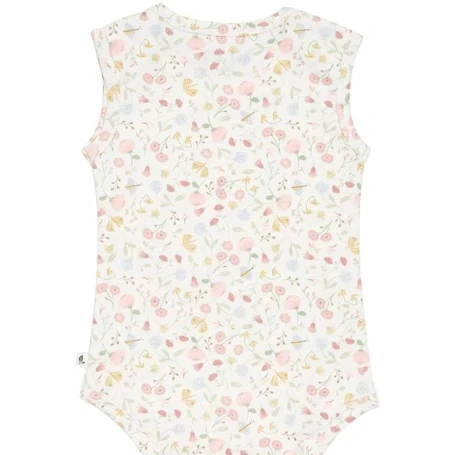 Bodysuit sleeveless Flowers & Butterflies