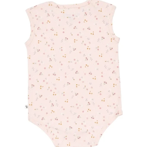 Bodysuit sleeveless Little Pink Flowers