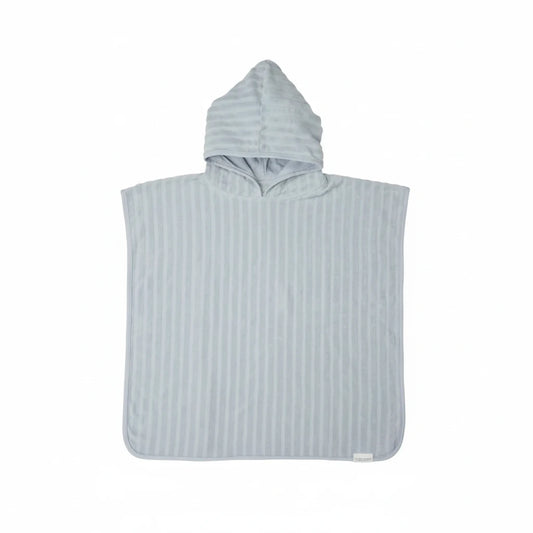 Beach Poncho Blue