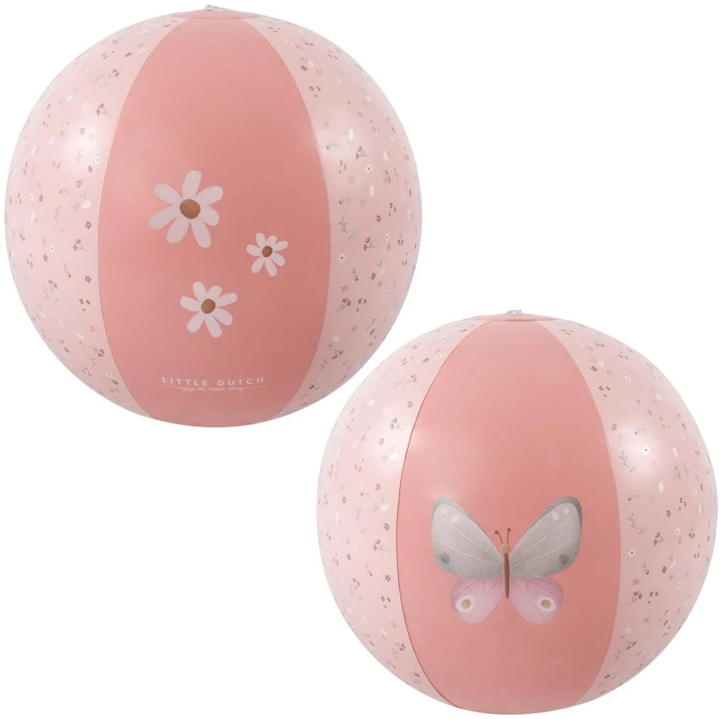 Little Pink Flowers Beach Ball 35 c