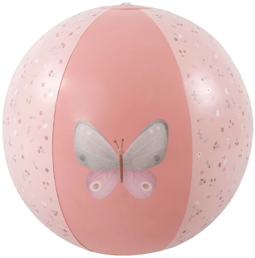 Little Pink Flowers Beach Ball 35 c