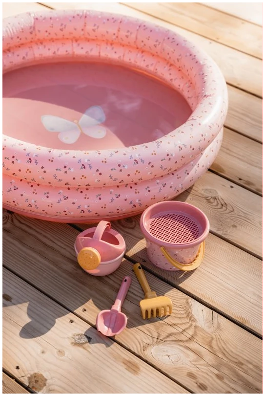 Little Pink Flowers inflatable pool
